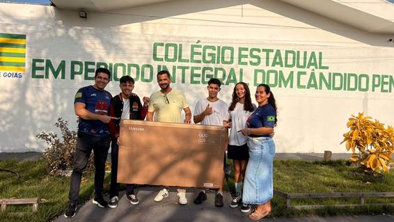 Estudantes de Aruanã vão à semifinal do Solve for Tomorrow com sistema para monitorar qualidade da água