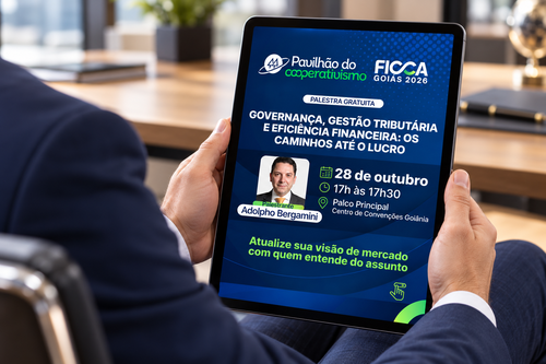 FICCA Goiás 2026 terá palestra sobre governança e eficiência financeira