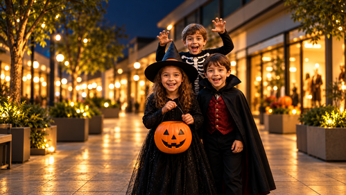 Halloween no Plaza D’oro Shopping terá oficinas, doces e muita diversão